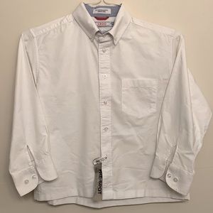 Izod White Dress Shirt for Boys